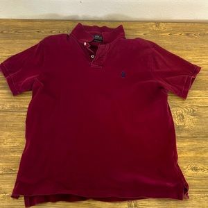 Ralph Lauren Polo Maroon Slim Fit